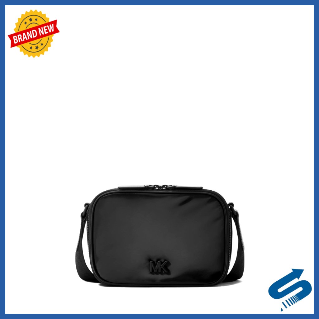 Men's Crossbody Bag With Puffy Finish, Interior Pockets, 2l Capacity